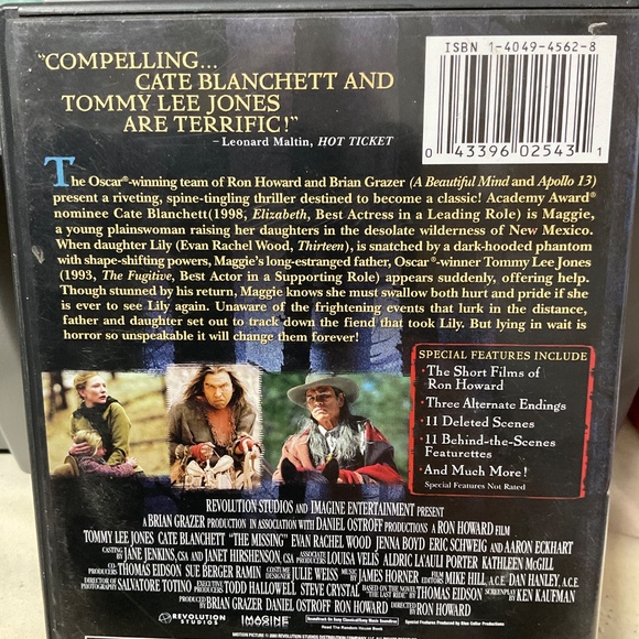 DVD - The Missing. V179 - Picture 3 of 6